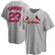 Replica Youth Ted Simmons Gray St. Louis Cardinals Road Jersey