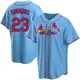 Replica Youth Ted Simmons Light Blue St. Louis Cardinals Alternate Jersey