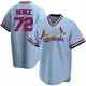 Replica Youth Tink Hence Light Blue St. Louis Cardinals Road Cooperstown Collection Jersey