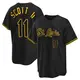 Replica Youth Victor Scott II Black St. Louis Cardinals Snake Skin City Jersey