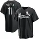 Replica Youth Victor Scott II Black/White St. Louis Cardinals Jersey